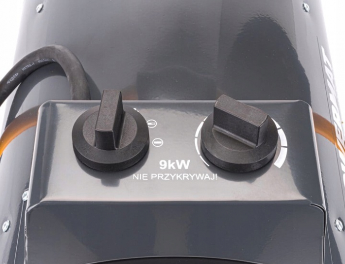 Aeroterma electrica suflanta 9KW 400V 16 A  Debit aer:  620 m³/h [6]