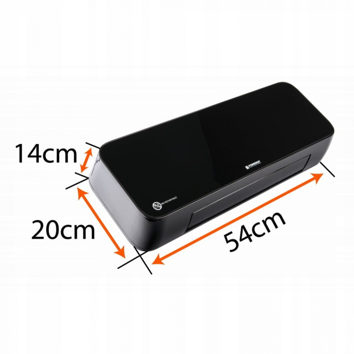 Aeroterma incalzitor  ceramic cu perdea de aer 2000W cu telecomanda [6]