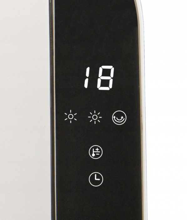 Aeroterma incalzitor ceramic  de perete 2 trepte de incalzire  afisaj LCD  2000W display led  telecomanda [5]