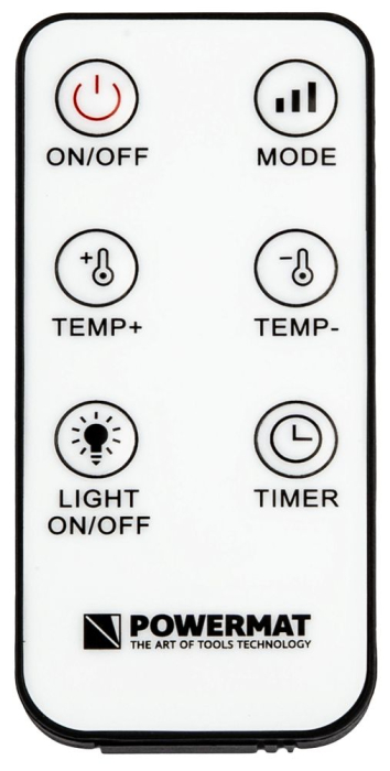 Aeroterma Powermat PM-TWE-2000D-LCD – 2000W, Termostat Reglabil, LCD, Telecomanda, Vertical/Orizontal [12]