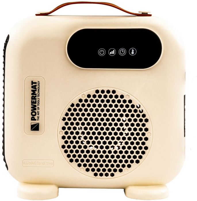 Aeroterma Powermat PM-TWE-2000D-LCD – 2000W, Termostat Reglabil, LCD, Telecomanda, Vertical/Orizontal [6]