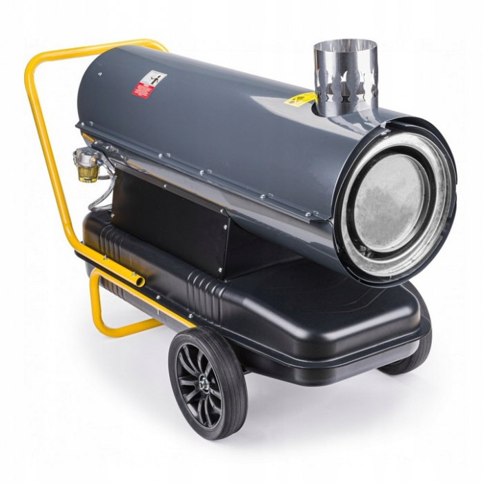 Aeroterma tun de caldura industrial  pe motorina de 65KW  cu termostat  si cos de evacuare gaze [8]