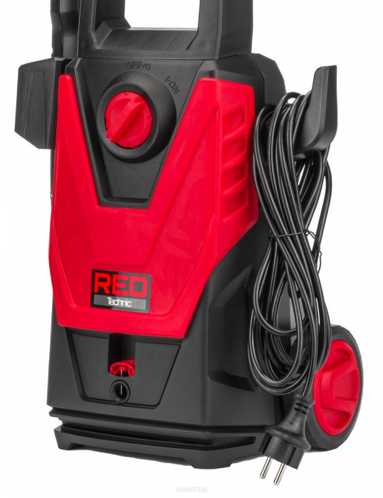 Aparat de spalat cu presiune 1600 W SPUMĂ 0.6L turbo lance 230 BAR conectori rapizi [18]