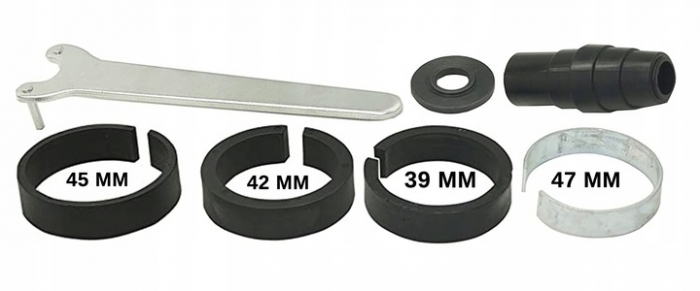 Aparatoare praf pentru polizor unghiular flex cu sistem de aspiratie 115/125 mm [2]