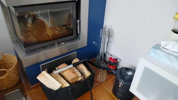 Aspirator pentru cenusa semineu centrala soba 1600W 15L  SN119 [10]