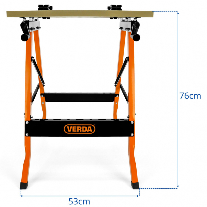 Banc de lucru reglabil 150 kg masa de lucru profesionala ajustabila SN6719 [8]
