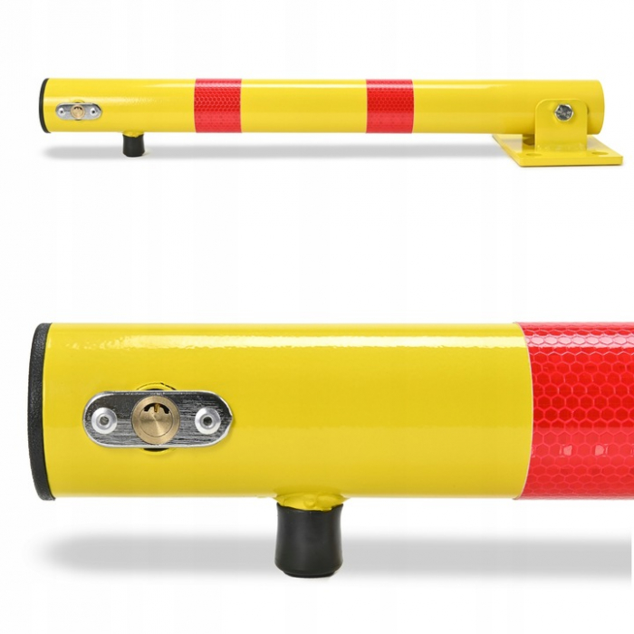 Blocator bolard parcare manual tip stalp  galben rosu  reflectorizant  60cm  SN1822 [3]