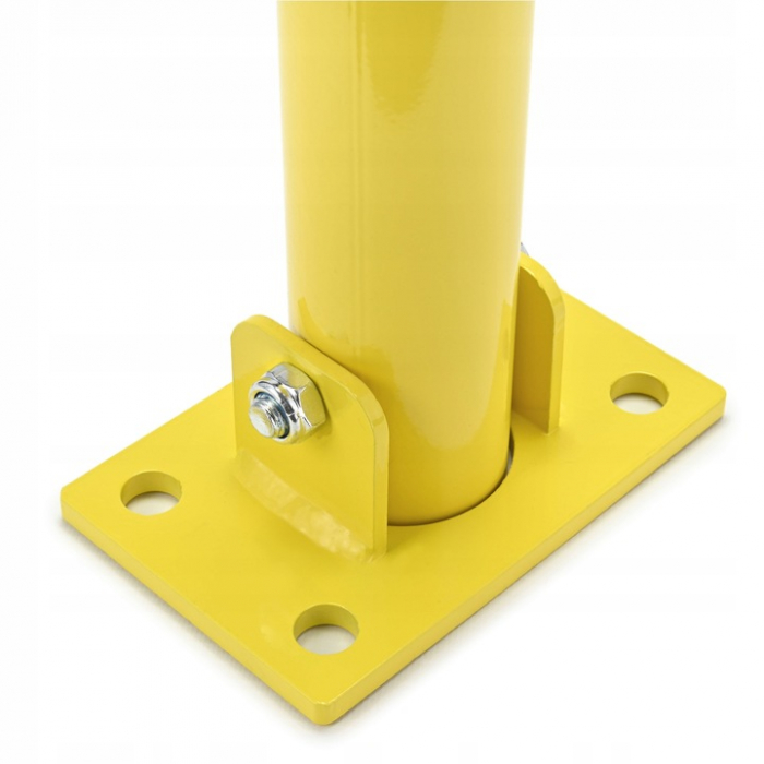 Blocator bolard parcare manual tip stalp  galben rosu  reflectorizant  60cm  SN1822 [2]