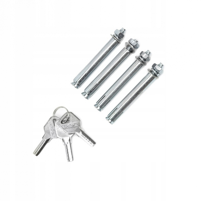 Blocator bolard parcare manual tip stalp  galben rosu  reflectorizant  60cm  SN1822 [4]
