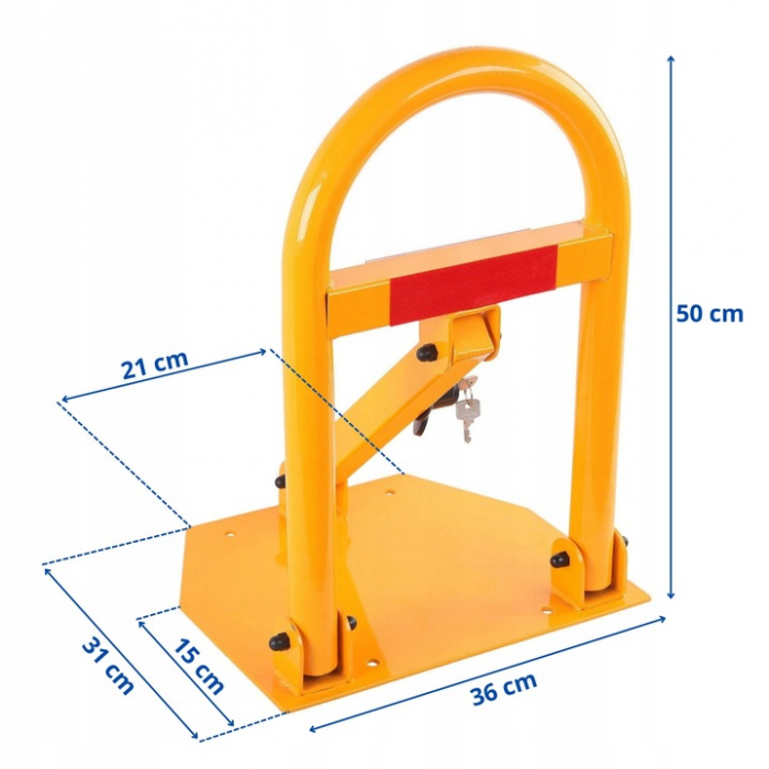 Blocator de parcare cu cheie  INALTIME 50CM  SN1805 [3]