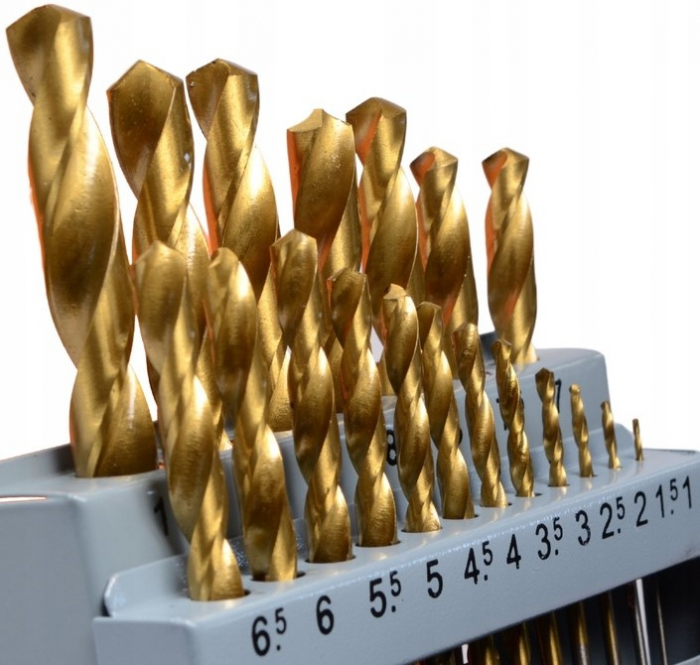 Burghie pentru metal  cutie de 19 bucati [4]