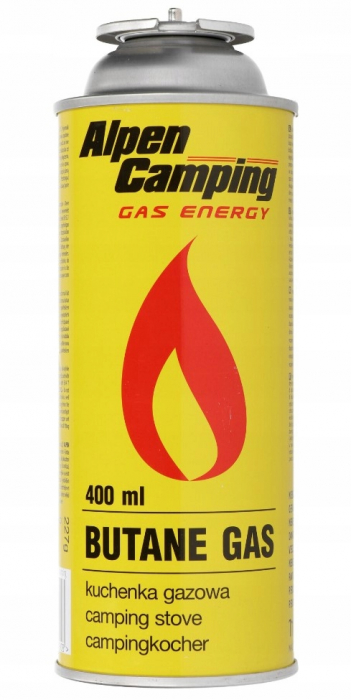 Butelie de gaz izobutan  400 ml  CAMPING [2]