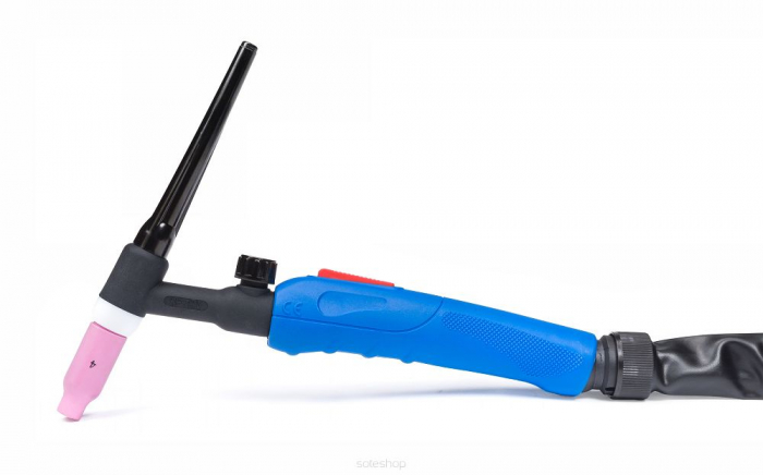 Cablu de sudura  cu supapă TIG-17V-16 (conector L 16-25 / lungime cablu 4m) TIG-LIFT [5]