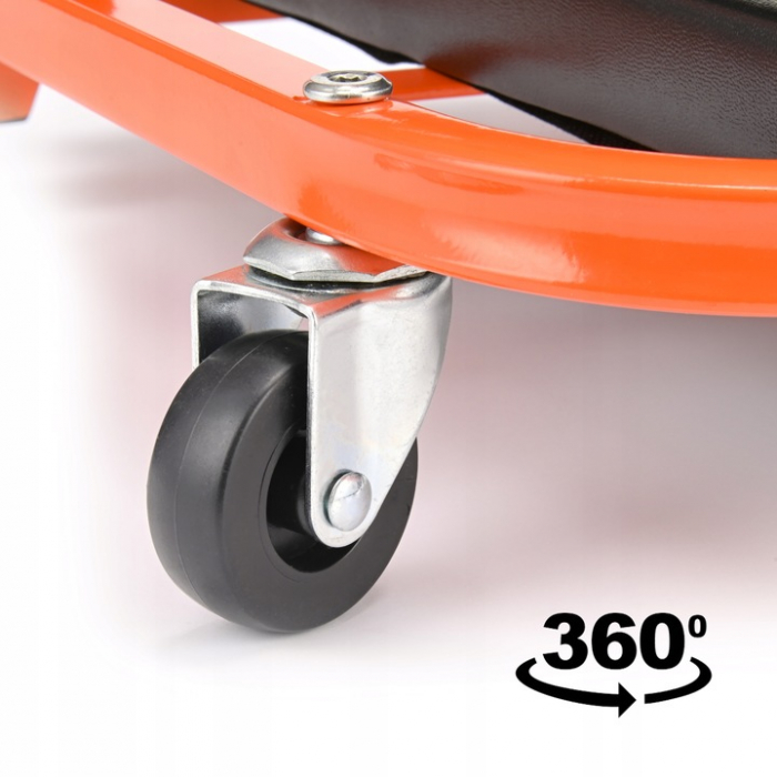 Pat taburet 2in1 pentru atelier 150kg din piele ecologica  SN6711 [5]