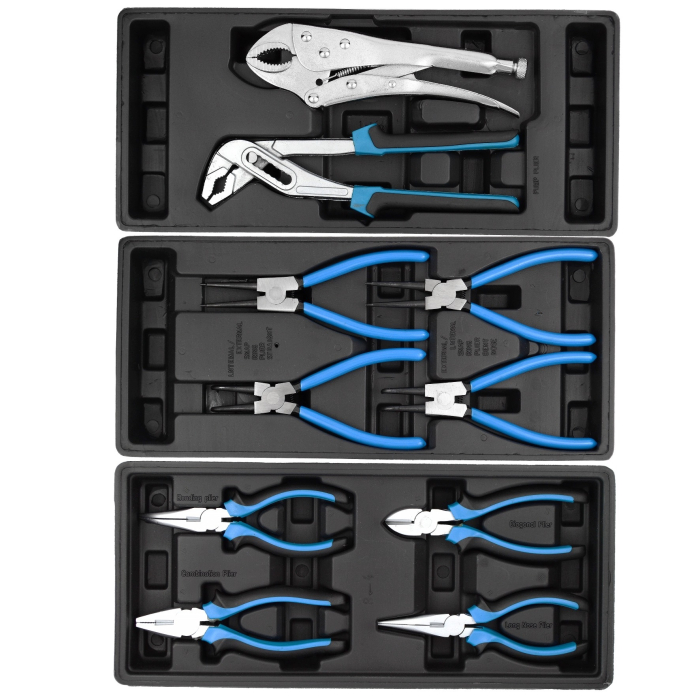 Carucior de Scule Profesional BLACK - Complet Echipat, Dulap de Atelier Mobil cu 6 Sertare, Sistem de Inchidere Centralizata si Frana  BK10502 [5]