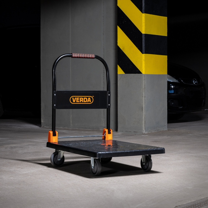 Cărucior Transport Marfă 300KG cu Platformă Pliabilă – VERDA SN300A  Recomand slug: [4]