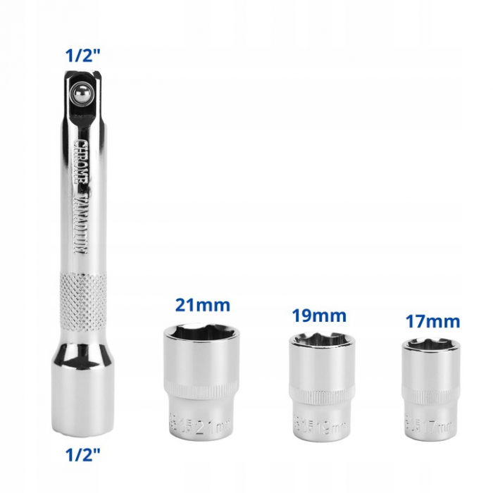 Cheie dinamometrica pentru roti de 1/2" certificat de calibrare 28-210 Nm in cutie  SN1737 [2]