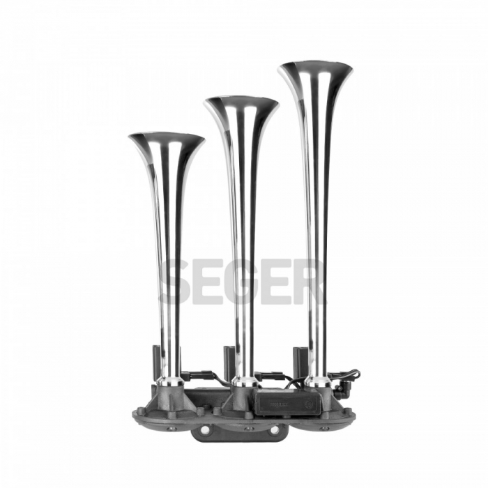 Claxon muzical 3 tonuri camion Seger cu trei goarne [2]