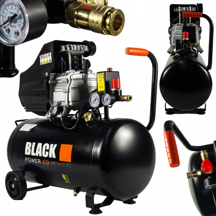 Compresor de ulei 100L -debit aer 412L/min, 3kW [2]