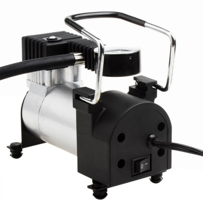 Compresor aer cu manometru 12V 35l/min. [2]