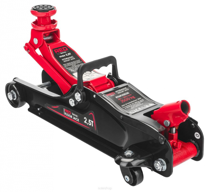 Cric auto hidraulic 2,5 tone +cauciuc de amortizare [2]
