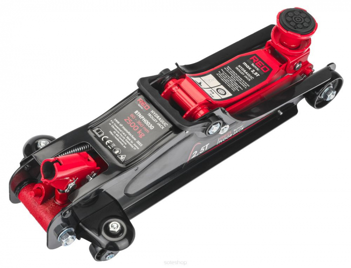 Cric auto hidraulic 2,5 tone +cauciuc de amortizare [3]
