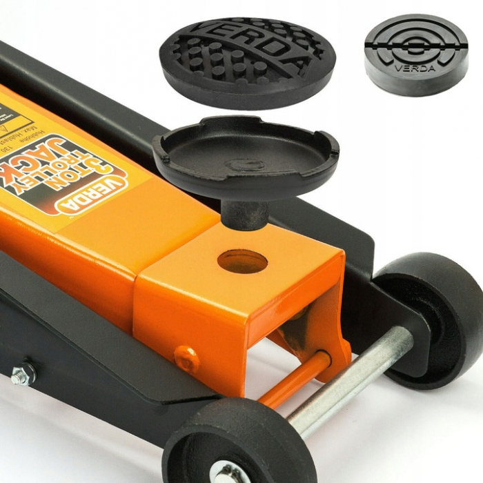 Cric auto hidraulic 3Tone roti pivotante cu profil redus de la 130 la 490 mm  SN3026 [9]