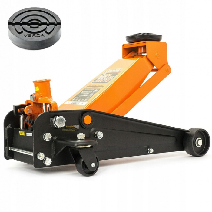 Cric auto hidraulic 3Tone roti pivotante cu profil redus de la 130 la 490 mm  SN3026 [10]