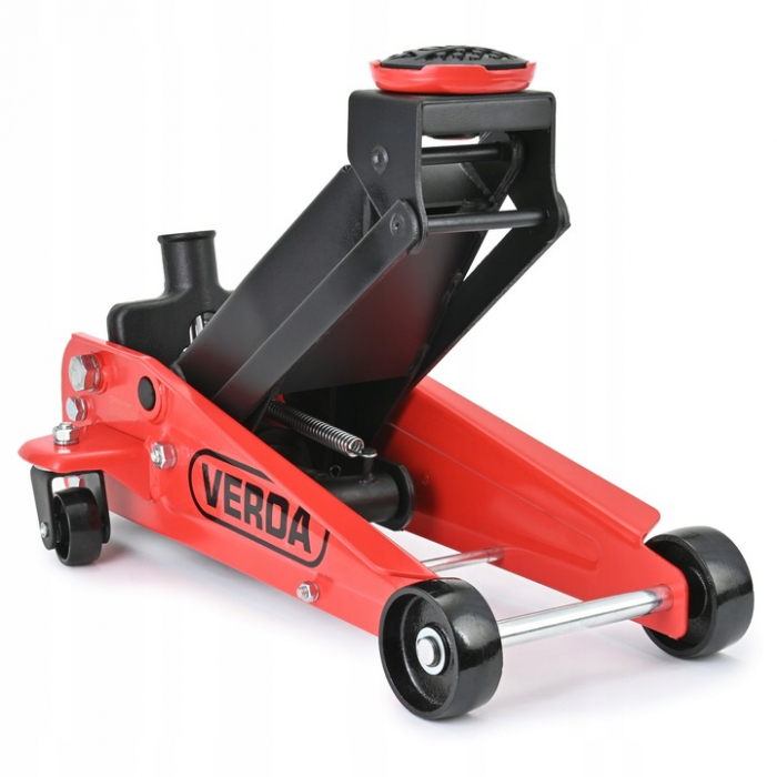 Cric auto hidraulic profil redus de 130 mm   3.0T cu 4 roti SN3027 [5]