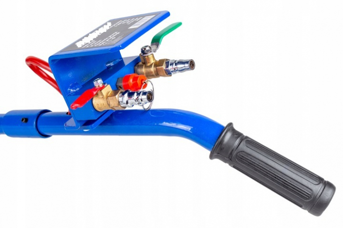 Cric pneumatic perna tripla 3,5T, max 40cm [4]