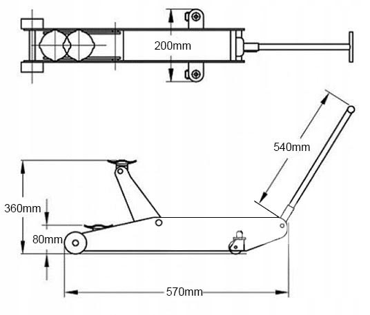 Cric auto profil mic 2,5 tone [7]