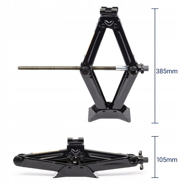 Cric auto trapezoidal 1,5t cu husa de depozitare transport  SN3553 [2]