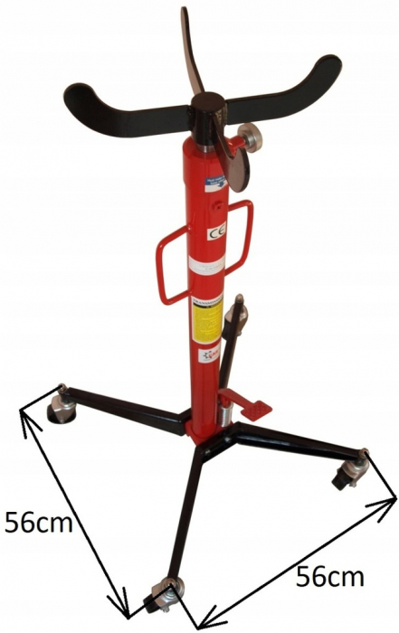 Cric cutie viteza si motor cu roti pivotante 500 kg, 190cm inaltime [5]