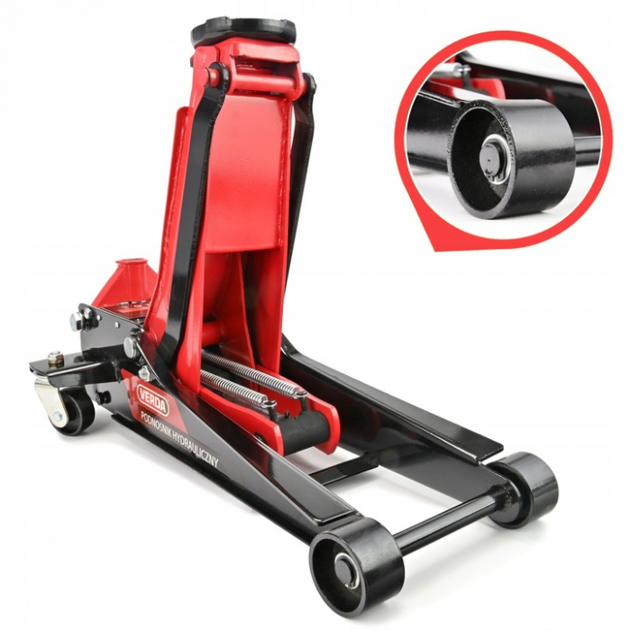 Cric hidraulic 3.5  tone cu 2 pistoane, profil mic  ridicare rapida SN8035 [10]