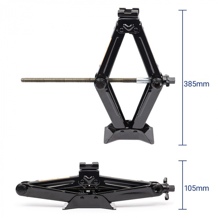Cric trapezoidal 1,5t cu capac și cheie telescopică SN3555 [2]