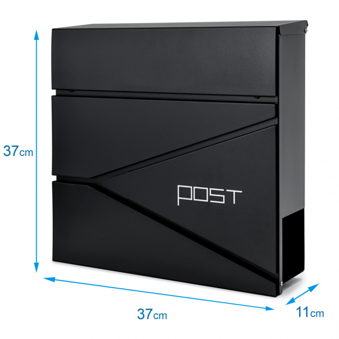 Cutie postala pentru scrisori Negru SN3696-2 [5]
