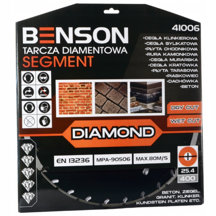 Disc diamantat  400 X 10 X 25,4 [4]