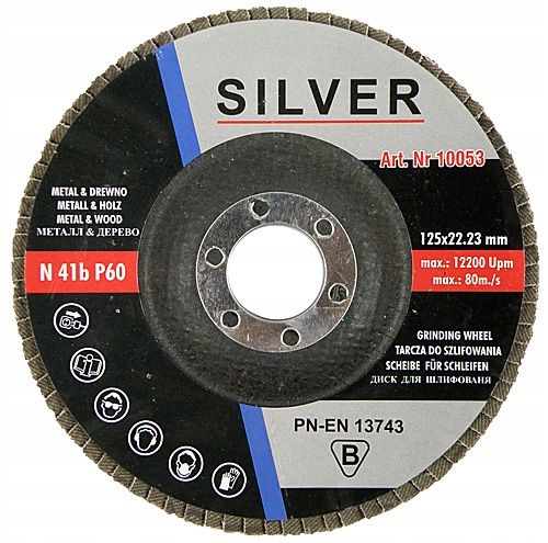 Disc lamelar de slefuit P60 125mm [3]