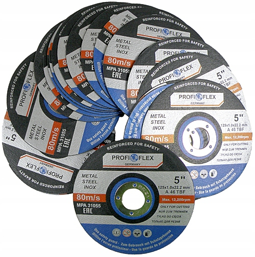 Disc taiat metal inox  125x1mm [2]