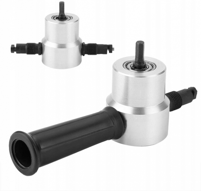 Dispozitiv Adaptor de Taiat sau Stantat Tabla pentru Masina de Gaurit [3]
