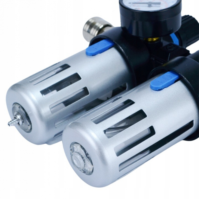 Filtru aer separator decantor, cu suport prindere, conexiune rapida [2]