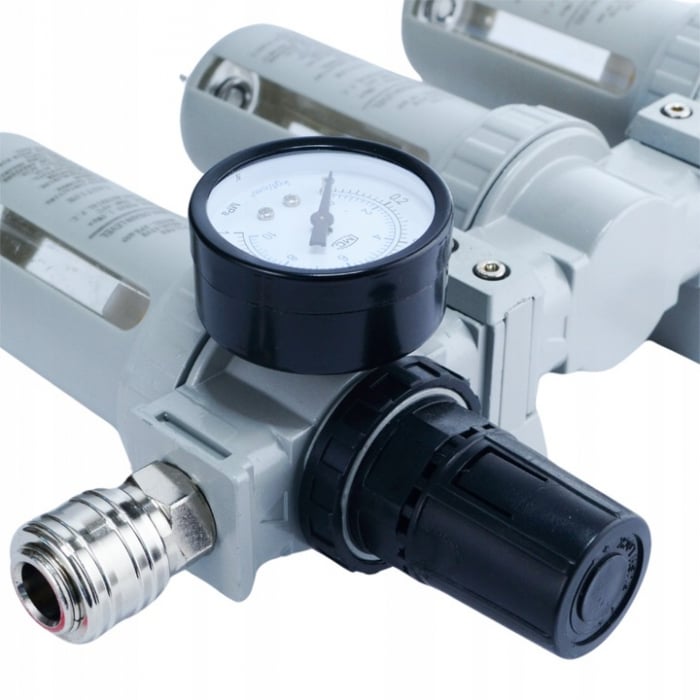 Filtru separator reductor de aer conectori rapizi pentru protectia sistemelor pneumatice [5]