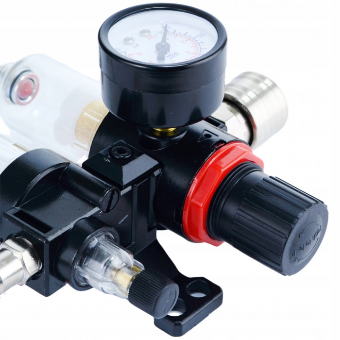 Filtru ulei  40 microni reductor aer 0,5-9 bar pentru compresor cu conectori rapizi [4]