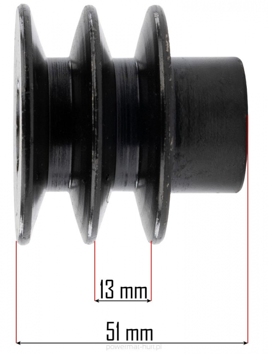 Fulie pentru motor cu ax de 20mm [3]