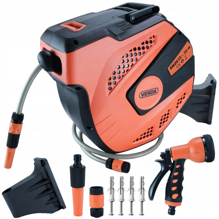 Furtun de gradina 35m cu TAMBUR + 2 capete SN2035 [3]