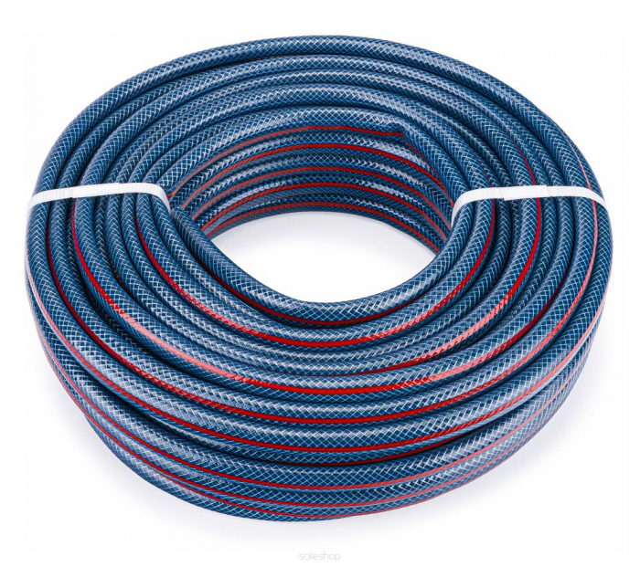 Furtun de grădină cu 4 straturi 3/4 inch - 50m  presiune de lucru 8 bar la 20°C  rezistent  UV [2]