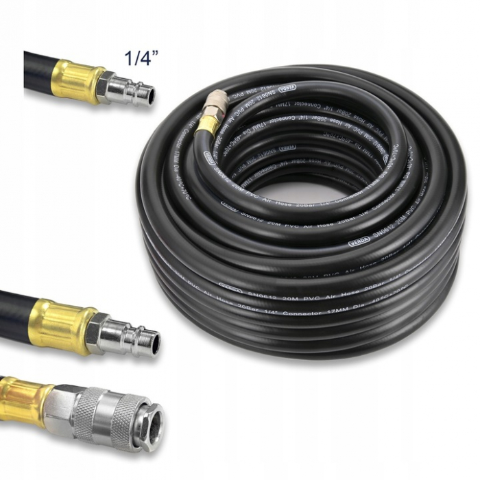 Furtun pneumatic 20m 10x17mm  flexibil pentru compresor  rezistent la ulei SN6012 [7]
