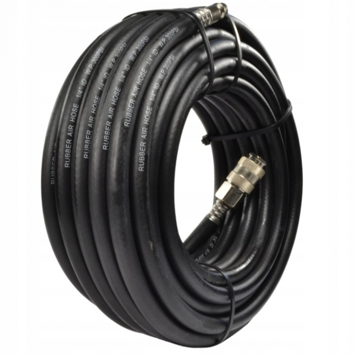 Furtun pneumatic de cauciuc rezistent la ulei, flexibil si rezistent la presiune 10 metri [2]