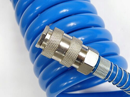 Furtun spirala pneumatic cu cuple automate 20 metri 8x12mm [2]