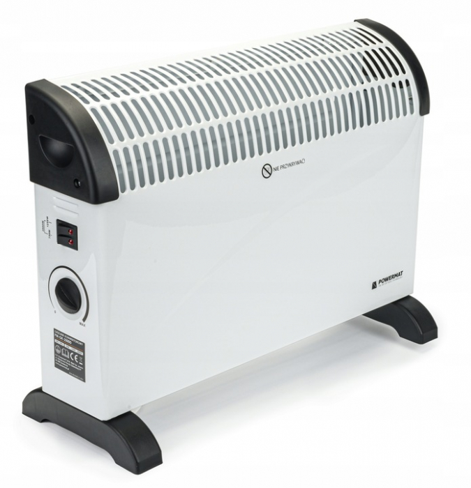 Incalzitor convector 220-240V 50/60Hz  trei trepte de putere 750/1250/2000W [2]